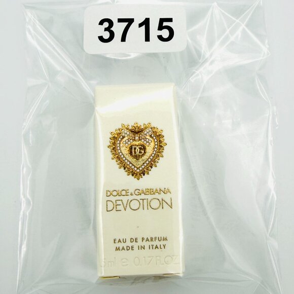 3715 DOLCE GABBANA DEVOTION NEW HIGH END FRAGRANCE DELUXE SAMPLE - Picture 3 of 3